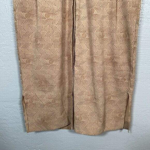 REI Women XS Tan Brown Print Sun Up Shirt Dress Button Front Pockets UPF 50 - Picture 2 of 10